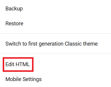 How to Customize Blogger Cursor